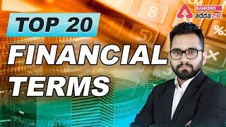 Top 20 Financial Terms Explained in Hindi | Banking & Financial Awareness | Adda247