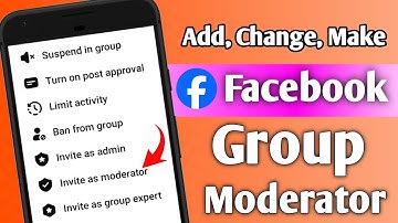 How to add moderator in Facebook Group | Add Moderator on fb group | how to add moderator fb group