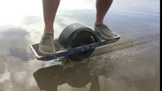Riding the Onewheel self balancing new board sport