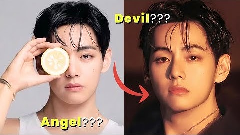 Kim Taehyung Serving Angel vs Devil Duality in Compose Coffee Campaign | BTS V