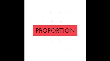 Principles of Design - Proportion
