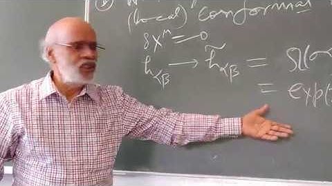 String Theory Lecture - 7 Part - 3/9 by Daya Shankar Kulshreshtha at the Univ. of Oldenburg