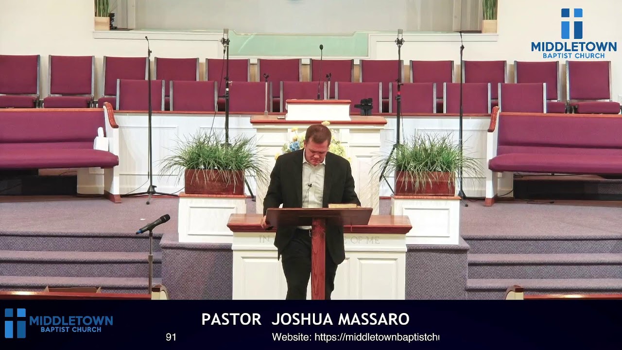 Worship Service July 27 2025 - Middletown Baptist Church DE