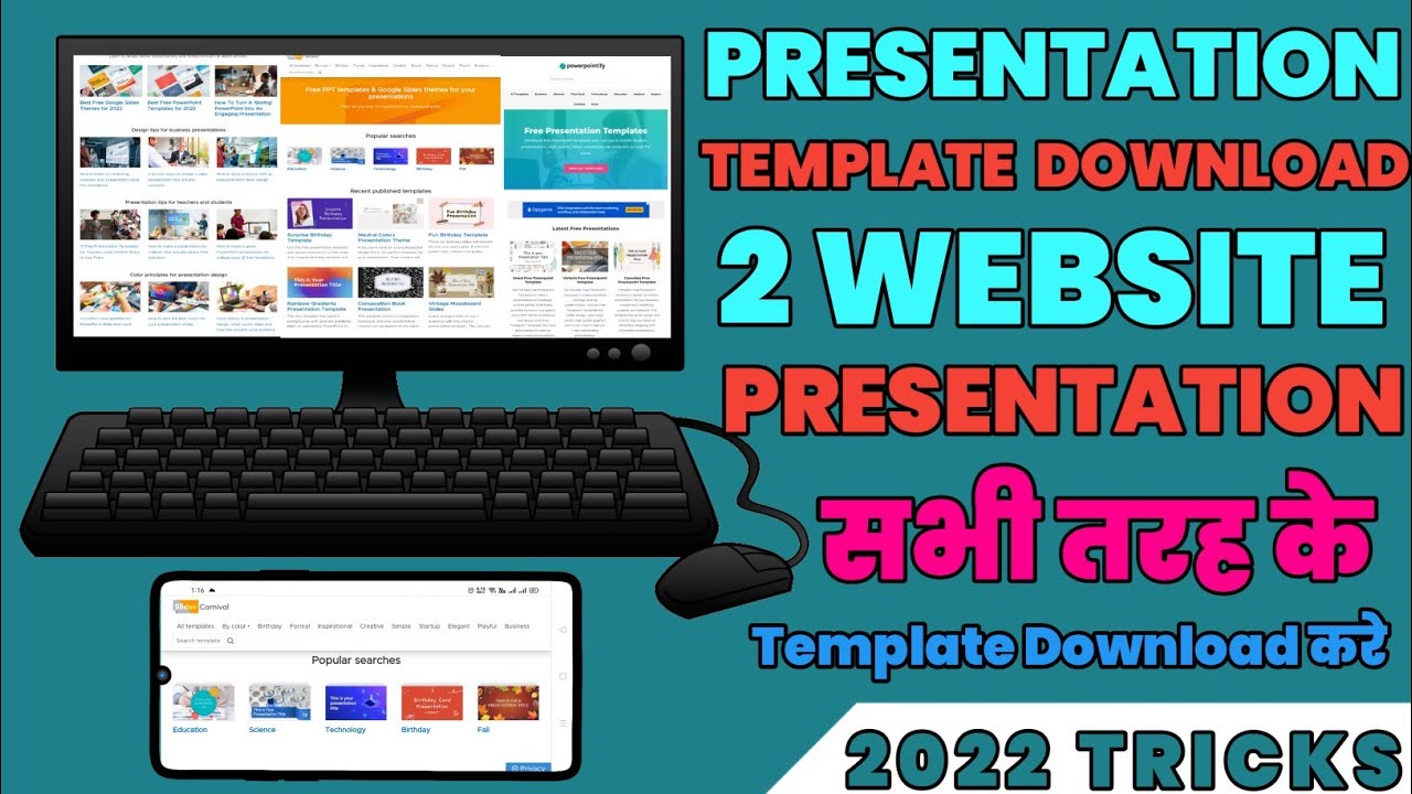 how to download presentation from website