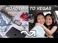 ROADTRIP TO VEGAS: My Roadtrip Essentials + Vlog | Nicole Laeno