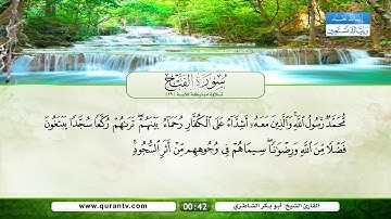 سورة الفتح | تلاوة مباركة الآية 29 | بصوت القارئ الشيخ أبو بكر الشاطري