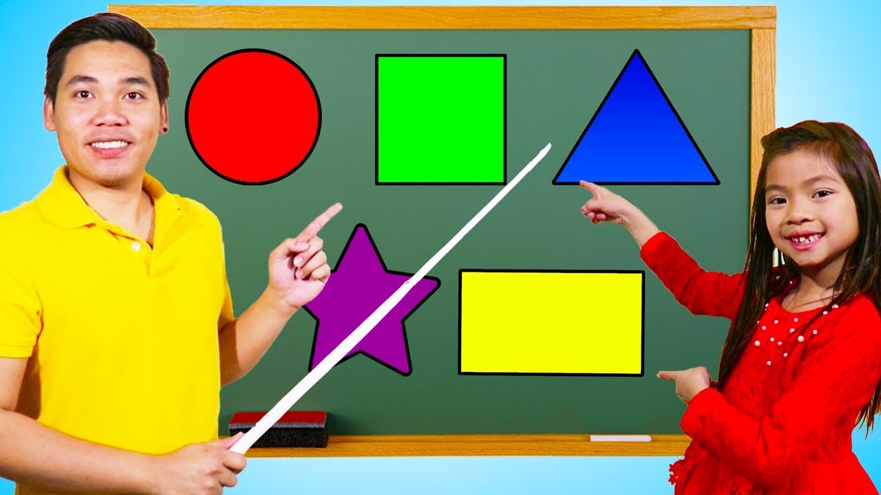 Emma Learning Shapes - YouTube