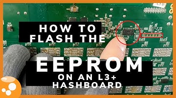 Antminer Repair: How to flash the EEPROM on Antminer L3+