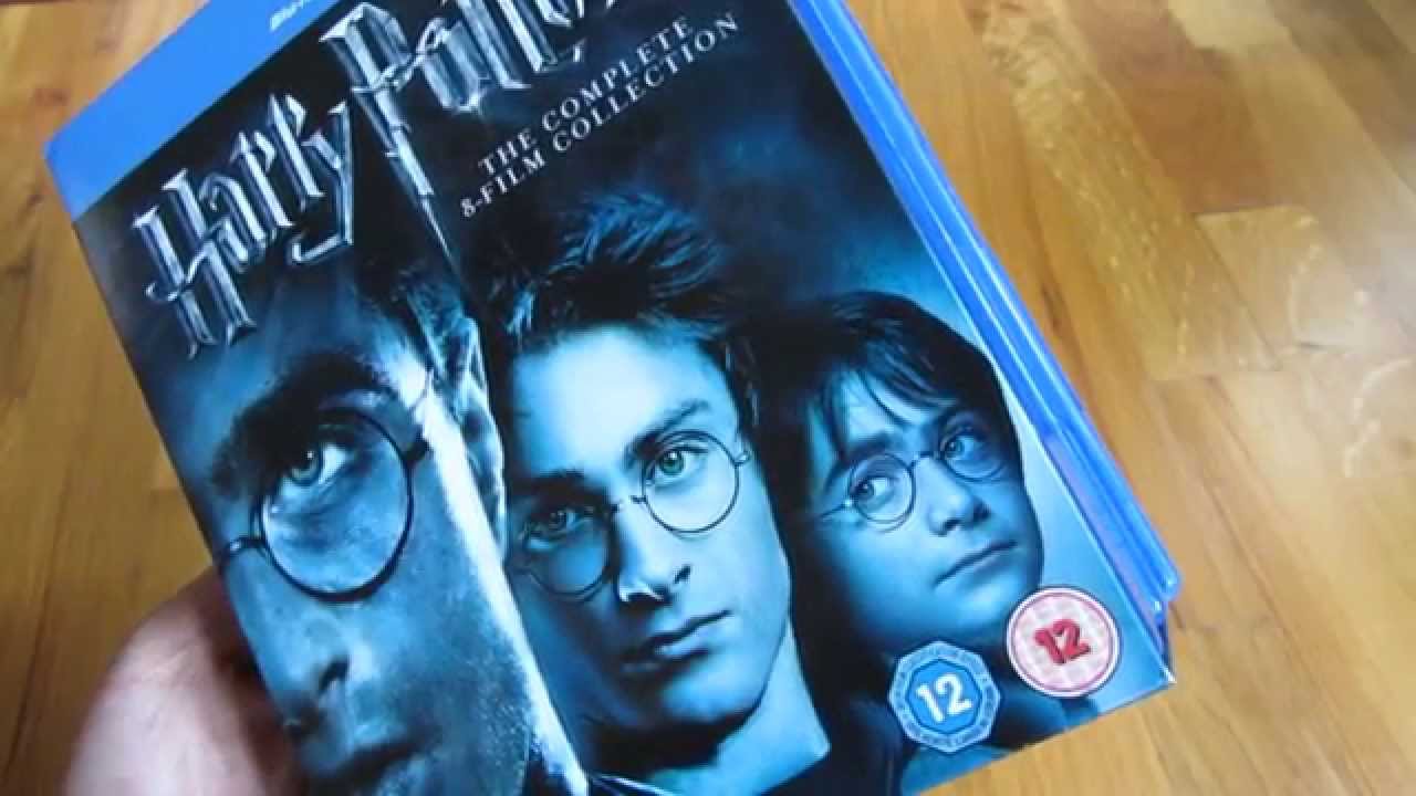 Harry Potter 8 film Series Blu Ray and DVD by JK Rowling, Paperback |  Pangobooks