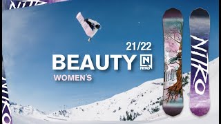 ナイトロ スノーボード 21-22 NITRO BEAUTY 【ビューティー】（日本語字幕入り）