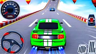 GT stunt snow car racing | stunt simulator mega ramp  All level gameplay screenshot 3