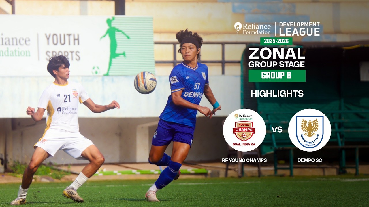 RF Young Champs 1-1 Dempo SC | Highlights | RFDL Zonal Group Stage (Group B)