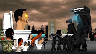 Skibidi toilet BOSS vs Titan Cameraman, skibidi toilet vs Cameraman. Animation screenshot 4