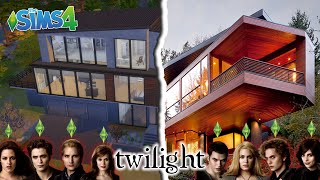 Семья Калленов из фильма "Сумерки" в игре симс 4 Каллены в симс #сумерки #twilight #sims4