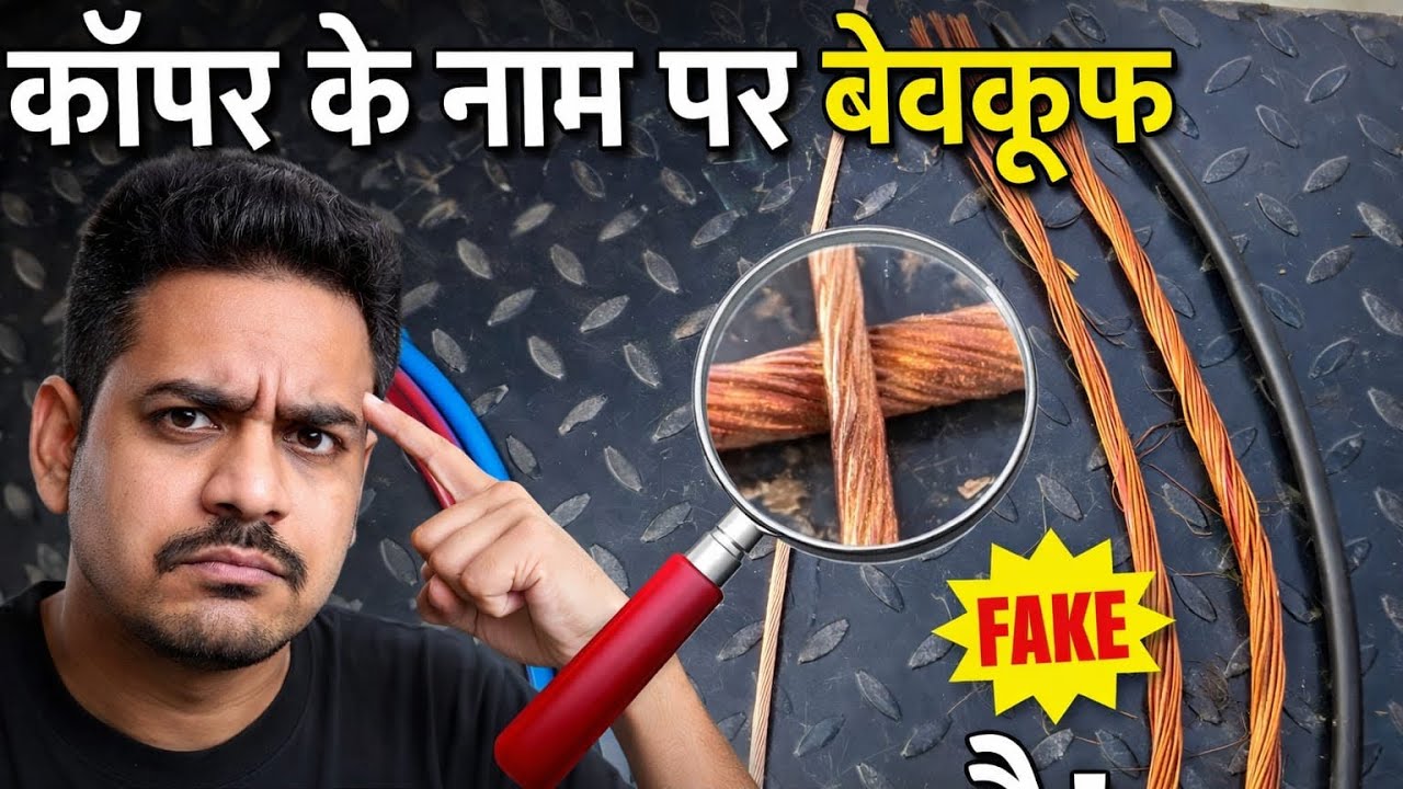 तो देकिए कैसे कॉपर के नाम पर बनाया जा रहा है बेवक़ूफ़