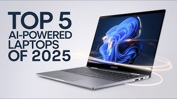 Top 5 Best AI-Powered Laptops of 2025 – The Future of Smart Computing!