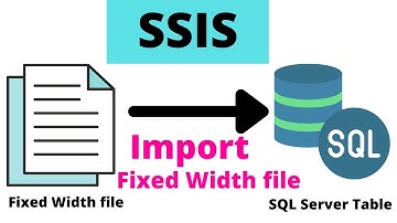 07 Bestand met vaste breedte laden in SQL Server - SSIS | Bestand met vaste breedte importeren in...