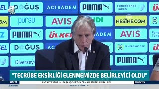 Fenerbahçe 1-2 Dinamo Kiev Jorge Jesus Maç Sonu Basın Toplantısı