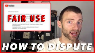How to Submit a Fair Use Copyright Claim “Dispute” in YouTube (April 2023)