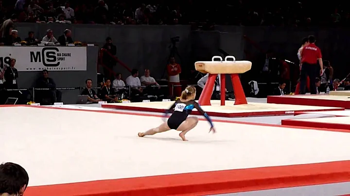 2011 WC Paris Laureen Mitchell (AUS) FX Quals