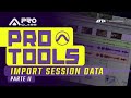 Import Session Data - Parte 2 - ProClass Treinamentos