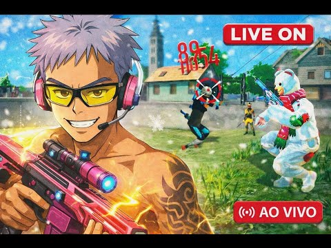 🔥FREE FIRE AO VIVO SALA PREMIADA🔥JOGANDO COM INSCRITOS🔥X1 DOS CRIAS AO VIVO - 2X2 e 4X4 APOSTADO🔥