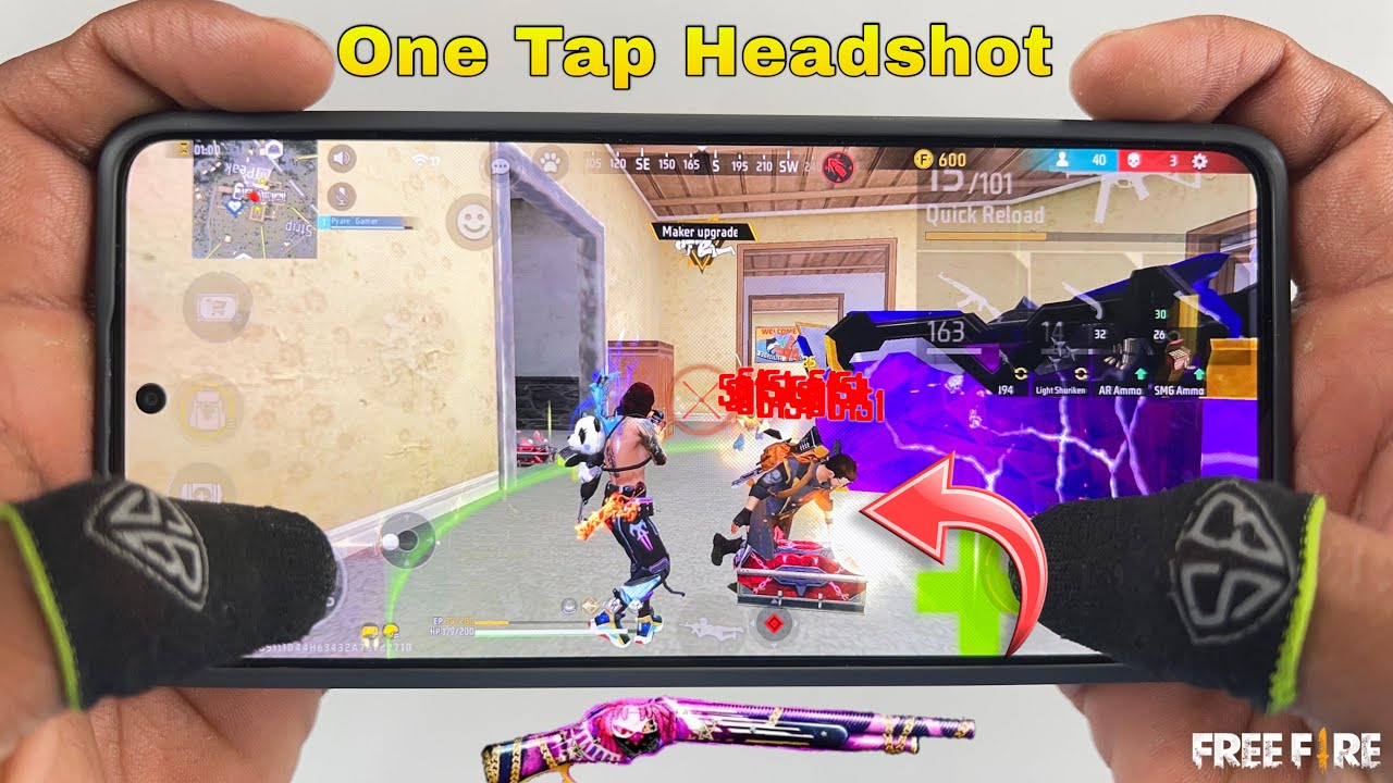 Free fire solo vs squad gameplay in poco x7 pro this is the gaming ...