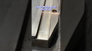 Laser cleaning machine removes rust with a single sweep#lasercleaningmachine #hjzlaser #foryou