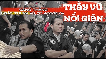 Bố già Barber và ngày thi ra nghề tóc | Phần 1 | Vũ Trí Academy