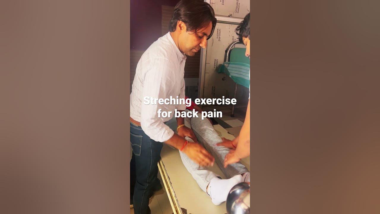 Streching exercise for low back pain,sciatica,pivd,lower limb weakness