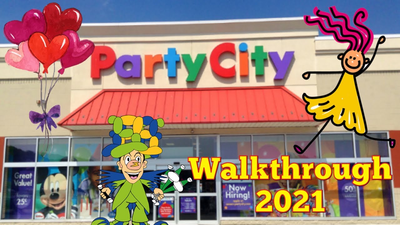Party City Walkthrough 2021 Lots of Balloons Costumes, Props , Pool