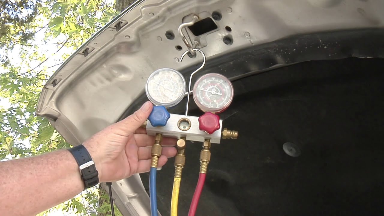 How To Put Freon In A 2005 Cadillac Deville