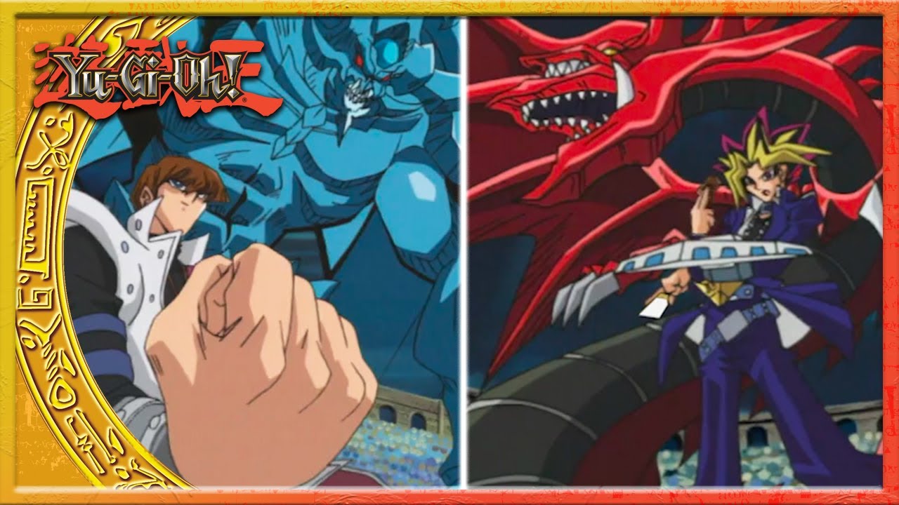 Slifer the Sky Dragon VS Obelisk the Tormentor | Clash in the Coliseum | Yu-Gi-Oh!