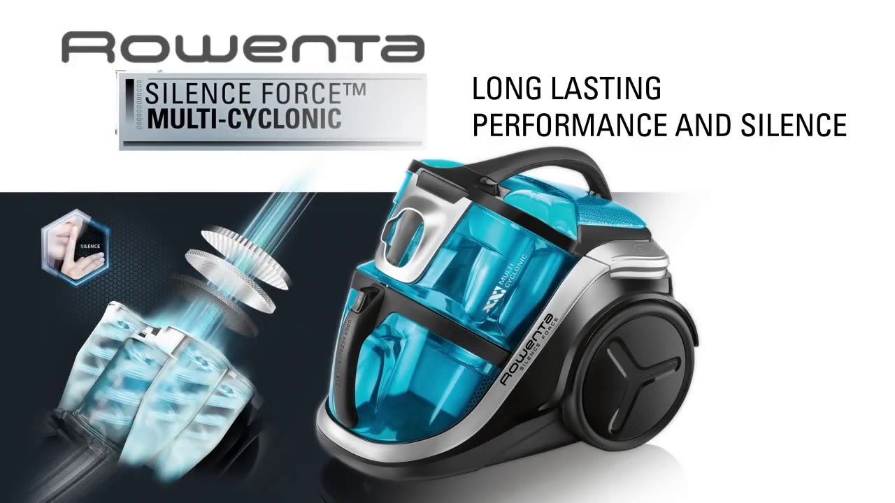 Rowenta Silence Force Multicyclonic Elektrikli Supurge Youtube