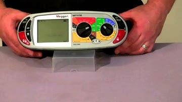 Megger MFT1700 Series Multifunction Testers