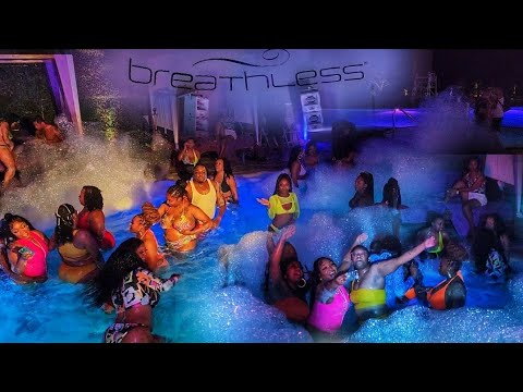 Ultimate foam party at breathless resort, Escape to Montego Bay Jamaica