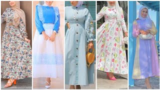 تنسيقات ملابس محجبات للعيد صيف 2021 look Book Hijab3