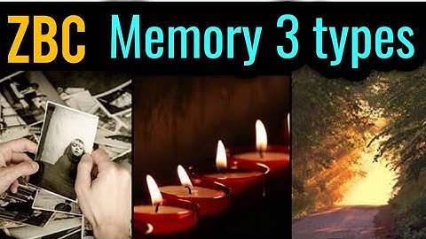 Types and purpose of your memories || Ashish Shukla from Deep Knowledge