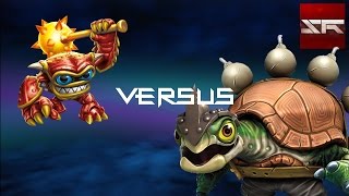 Wham-Shell Vs. Bomb Shell - Boss Fight - Skylanders Trap Team - Germanhd
