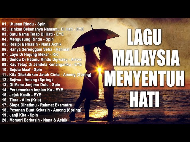 Lagu Malaysia Menyentuh Hati - Lagu Rock Jiwang 90an Terbaik - Lagu Kenangan Sepanjang Masa class=