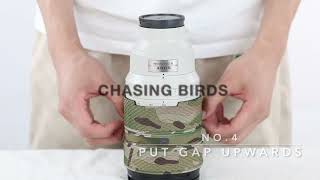 CHASING BIRDS LENS COAT INSTALLATION FOR SONY FE 50-150mm F2 GM