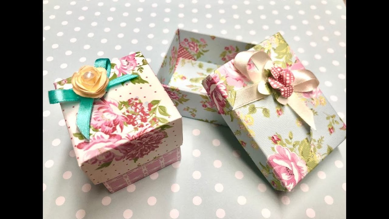 DIY Tutorial Scatole con coperchio in tutte le misure con Envelope Punch Board