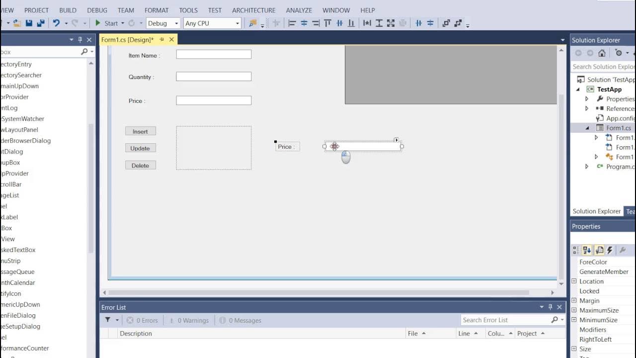 Basic C# Lesson 08 (How to create Interface using Visual Studio) - YouTube