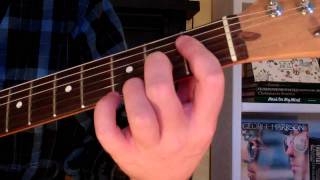 how to play the absus4 chord on guitar (a flat suspended fourth) 4th