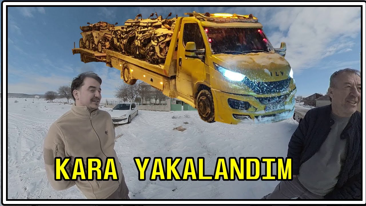 Kara Kış'a Yakalandım /Gerede ye ATV Taşıdık / Kar'a yakalandım neler yaşadık dolu dolu bir video
