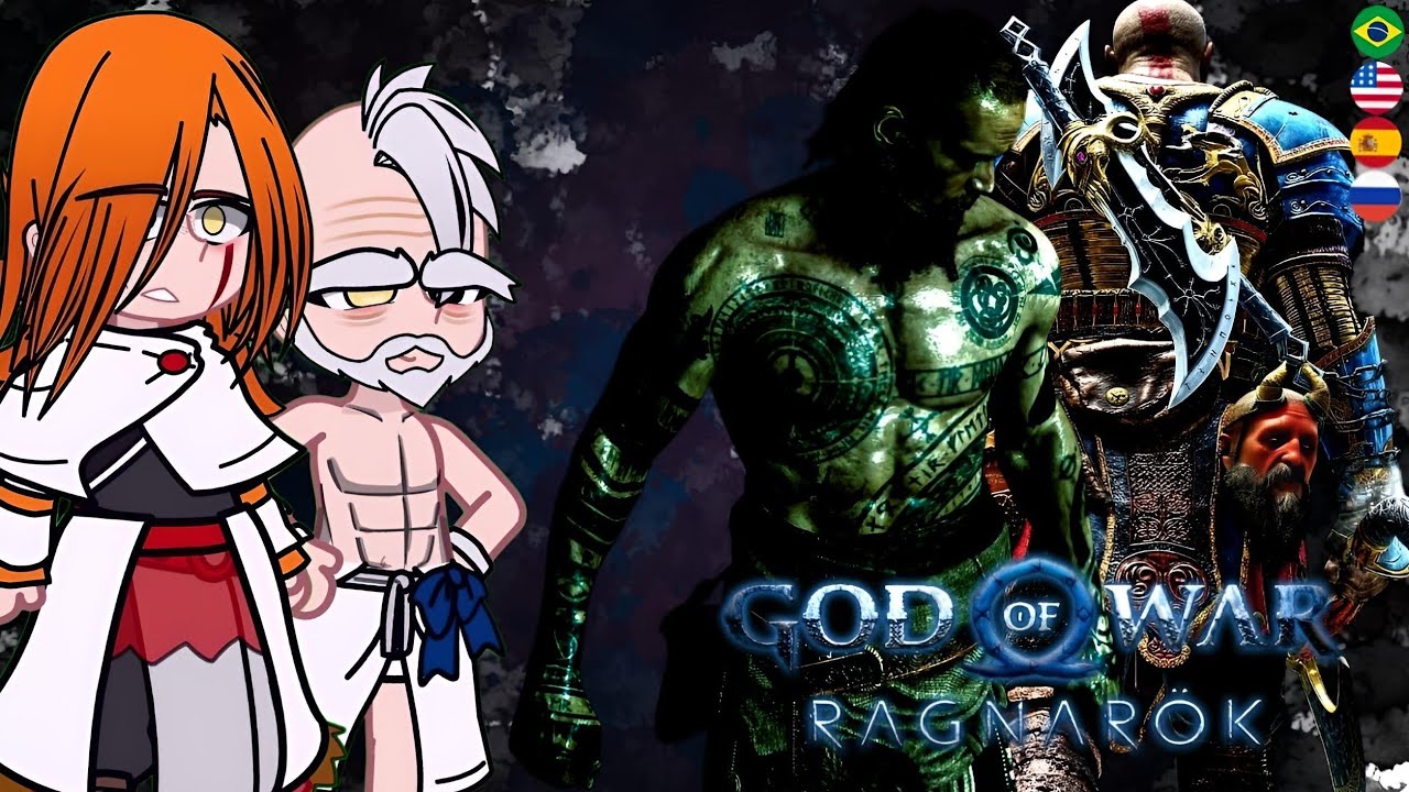 Gods | Record of Ragnarok | react to Kratos vs Baldur | Part 1 |[🇧🇷🇺🇲🇪🇸🇷🇺]