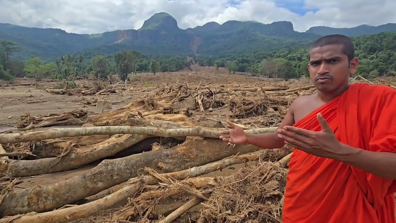 ගමක් හැඩ කළ යහන්ගල🏞️🏞️  ගමම යට කර කරපු විපතක්  😥😥