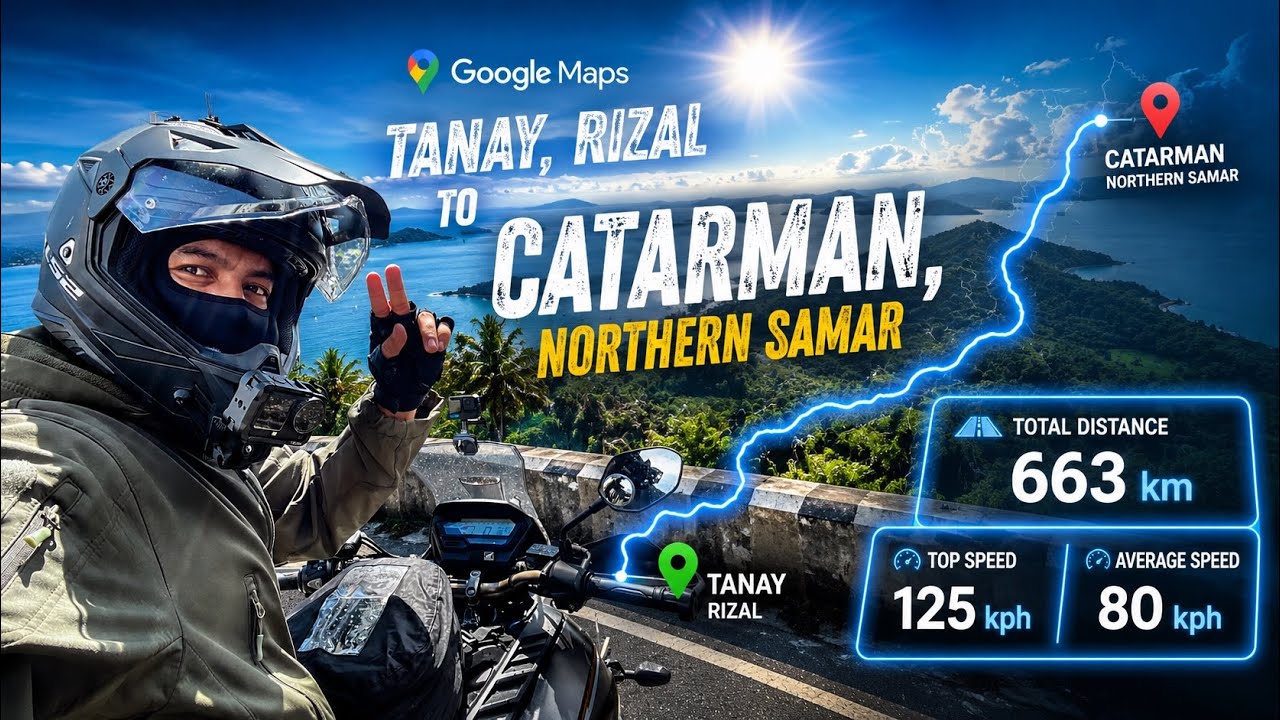 Solo Motorcycle Ride from Rizal to Samar | Honda CB150X | Motosarge ...