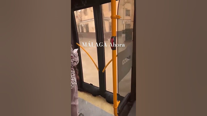 Ahora! Málaga colapsada por la Dana