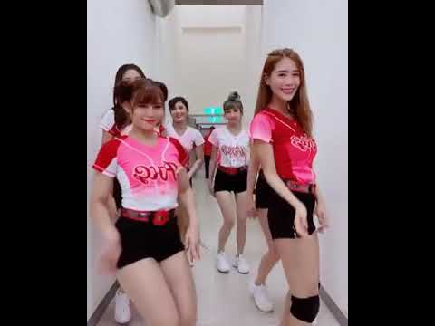 Awesome girl's dancing in short skirts just WoW